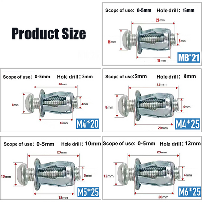 🔥HOT SALE 50% OFF🔥 Expansion Screw Petal Nut