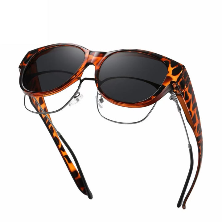 🔥SISTA DAGENS REA - 50% RABATT 🕶2025 Nya Stora Cat Eye Solglasögon Polariserade UV400-skydd