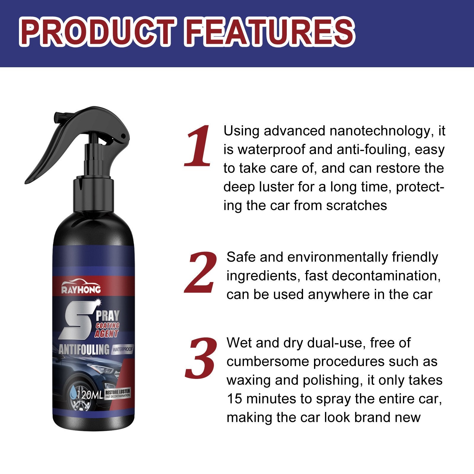 🎁Buy 2 Get 1 Free💥Multi-Functional Coating Renewal Agent