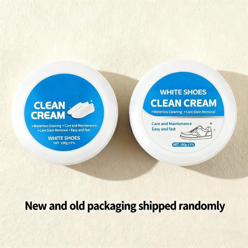 ⏳Buy 2 Get 1 Free🧼No-Wash Shoe & Leather Cleaner Cream - Stain Remover with Sponge