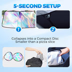 🌞 Summer Hot Sale 50% OFF 🌈Laser Car Windshield Sunshade