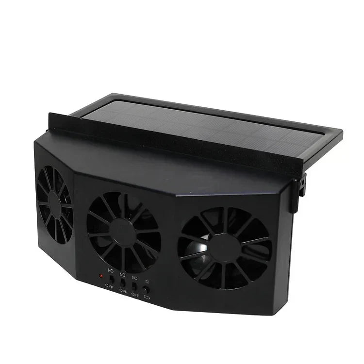 Le nouvel artefact de refroidissement de voiture solaire [ventilateur d'extraction de circulation d'air] 