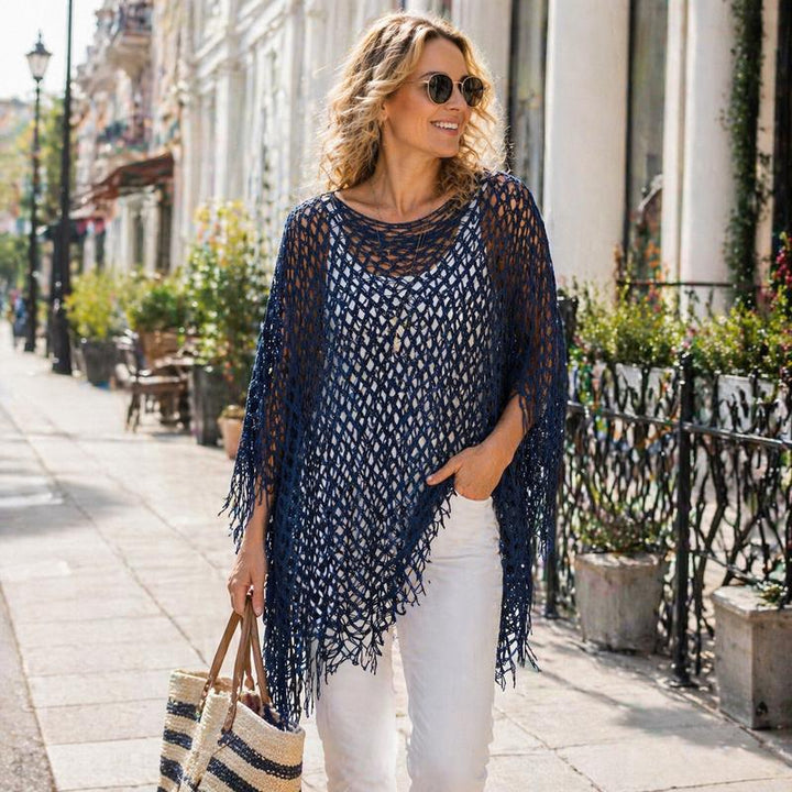 Summer Metallic Crochet Cover-Up – Lightweight, Flowy &amp; Effortlessly Stylish summer outfit