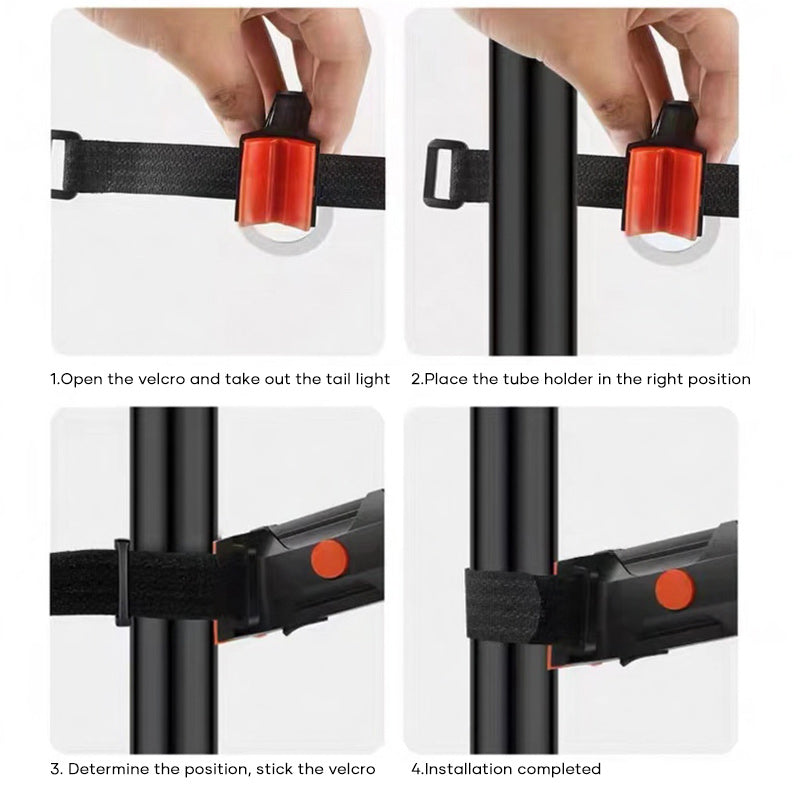 🎁KJØP 1 FÅ 1 GRATIS (2 STK)🔥LED-sykkelbaklys, din ideelle sykkelkamerat!