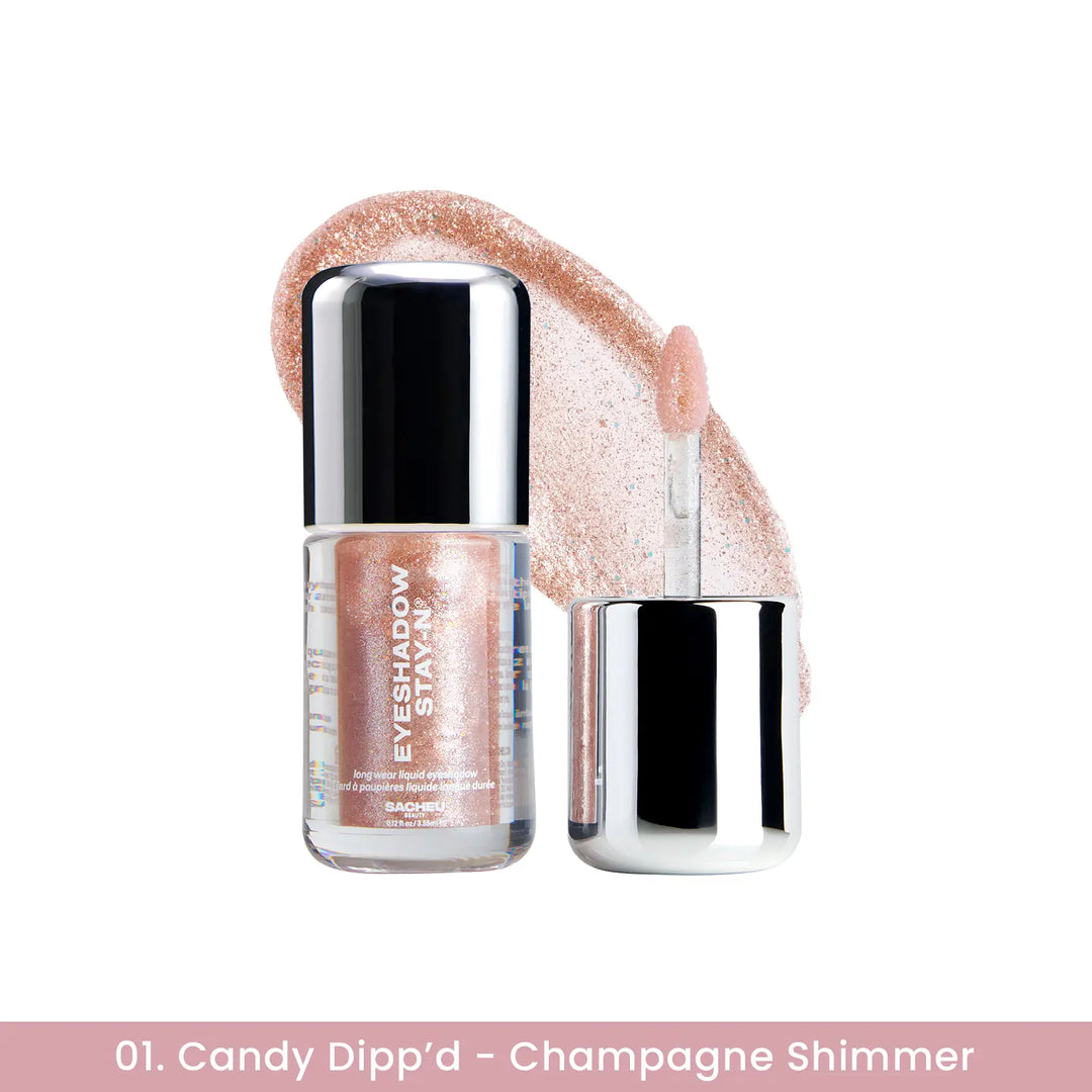 long-lasting, crease-proof liquid eyeshadow