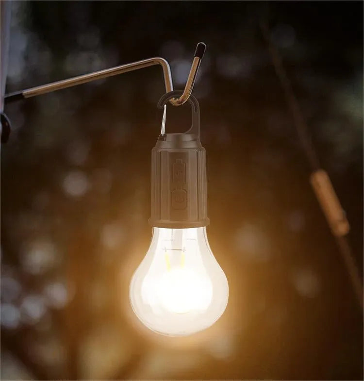 Decorazione di illuminazione per lampadina retrò da campeggio sospesa di tipo C