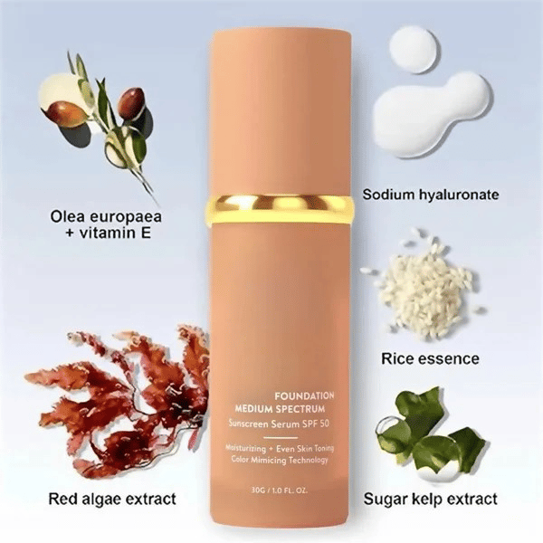 🎁BUY 1 GET 1 FREE⏳️Foundation 4 in 1 -Light Spectrum