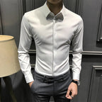 🔥Hot Sale🔥Men's Wrinkle-Free Button-Down Shirt