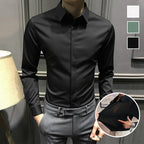 🔥Hot Sale🔥Men's Wrinkle-Free Button-Down Shirt