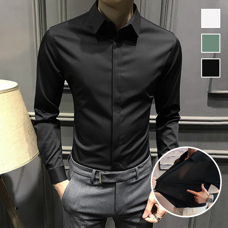 🔥Hot Sale🔥Men's Wrinkle-Free Button-Down Shirt