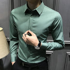 🔥Hot Sale🔥Men's Wrinkle-Free Button-Down Shirt