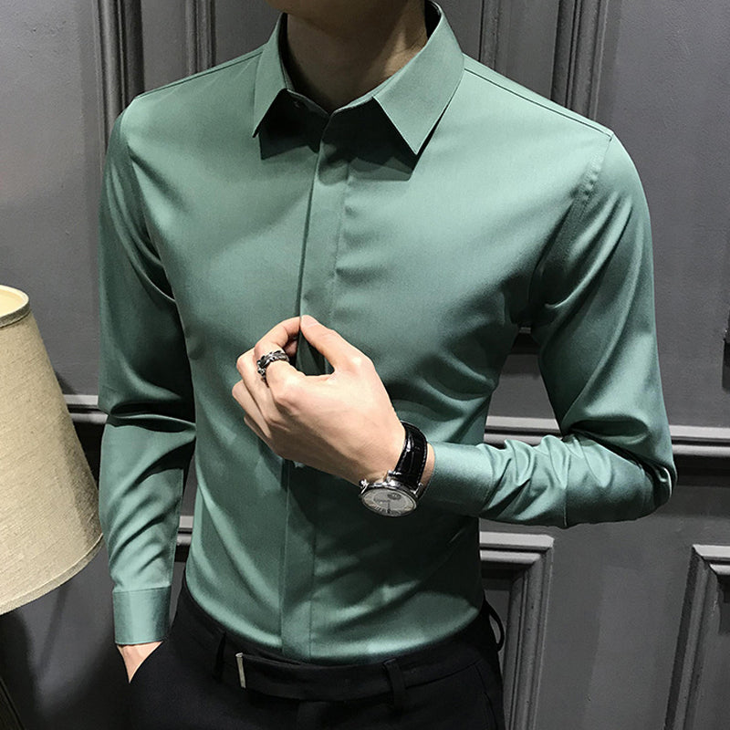 🔥Hot Sale🔥Men's Wrinkle-Free Button-Down Shirt