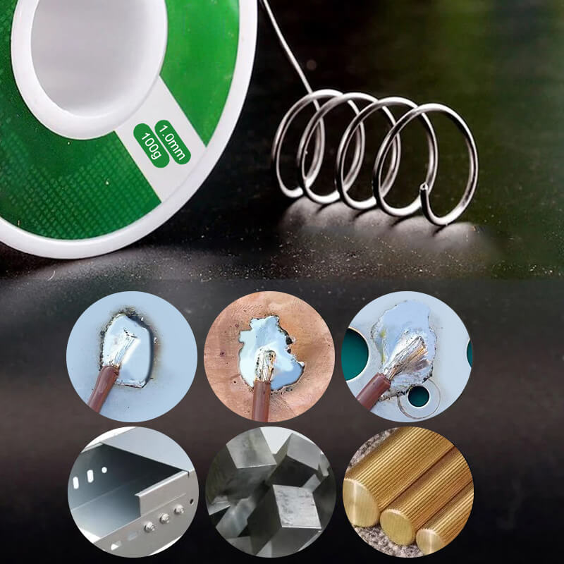 🏆✨✨ The perfect match for the welding gun 🎉 Welding wire for aluminum and stainless steel lighter