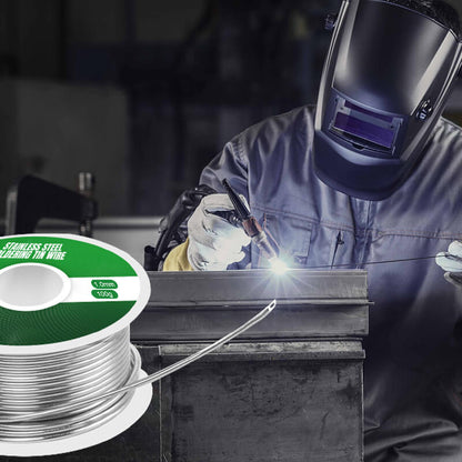 🏆✨✨ Die perfekte Ergänzung zur Schweißpistole 🎉 Schweißdraht für Aluminium- und Edelstahlfeuerzeug