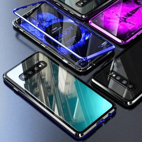High Definition Magnetisch Gehard Glas Dubbelzijdig Telefoongeval voor Samsung