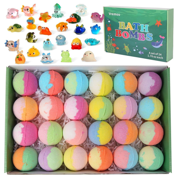 🛁 60 % RABATT |🌊 Badebomber med havtema | 60 g * 12 stk, skummende badetid &amp;  Morsom gaveidé ✨