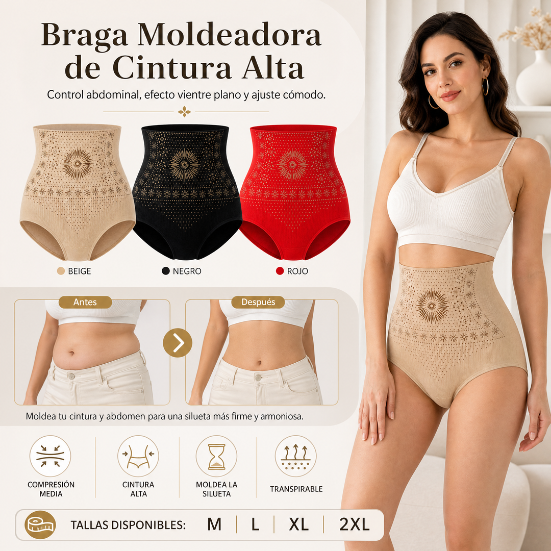 Thermogene Shorts mit Bauchkontrolle – 30 Minuten täglich tragen, aktiviert die Wärme &amp;  Fördert die Durchblutung. Sorgt für eine straffere, glattere Kontur. Kein Fitnessstudio nötig. Eine clevere Wahl für Shapewear. 👵✨
