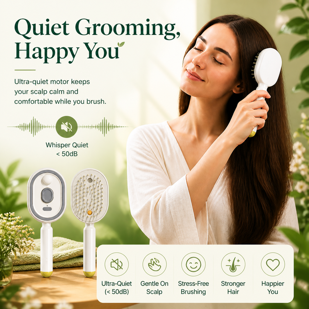 📢📢50% off!! ⏰Moisture Spray Hair Massage Comb✨🔥