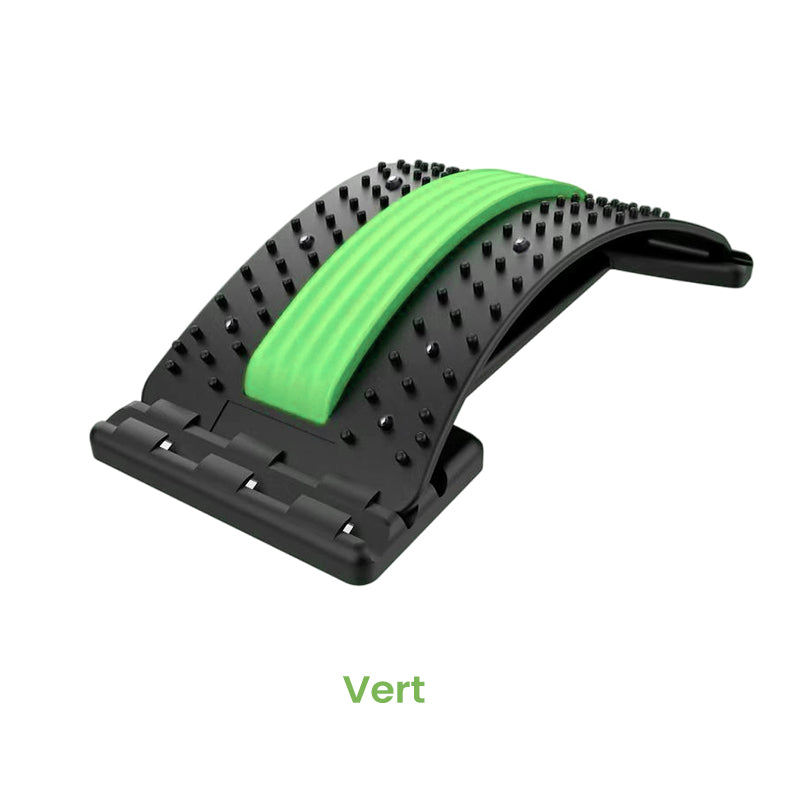 🩹 50% OFF FLASH SALE ! ⚡ Lumbar Stretcher – Ergonomic Spine Support, Adjustable Stretching Levels, Lightweight &amp; Portable 🪑