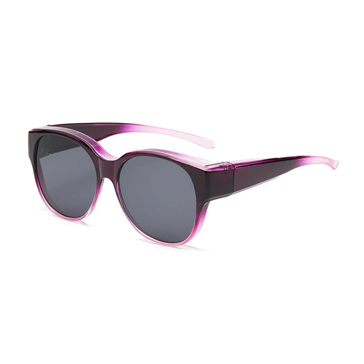 🔥SISTA DAGENS REA - 50% RABATT 🕶2025 Nya Stora Cat Eye Solglasögon Polariserade UV400-skydd