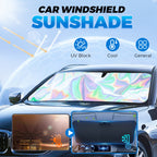 🌞 Summer Hot Sale 50% OFF 🌈Laser Car Windshield Sunshade