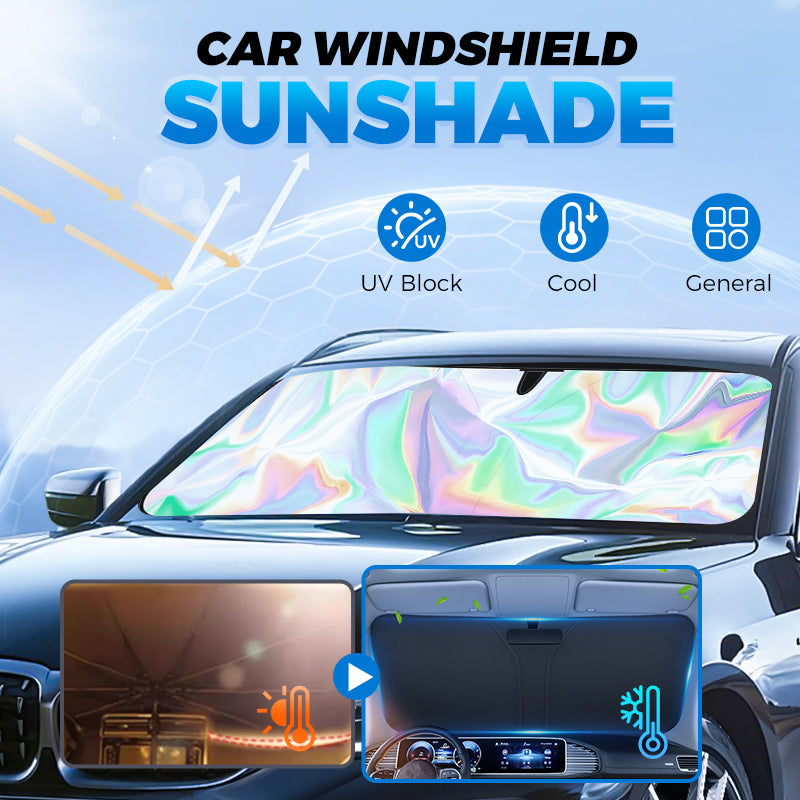 🌞 Summer Hot Sale 50% OFF 🌈Laser Car Windshield Sunshade