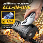 ⏳Time-limited Special🧰12V Mini Angle Grinder with Cutting Disc
