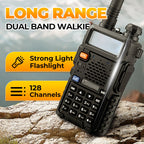 🔥2025 Hot Sale🔥UV-5R Ham Radio Long Range UV5R Two Way Radio Dual Band Walkie
