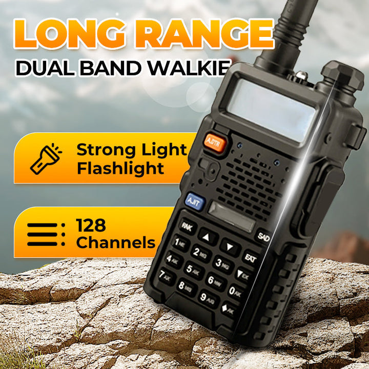 🔥2025 Het rea🔥UV-5R Amatörradio med lång räckvidd UV5R Tvåvägsradio med dubbelband, walkie-radio