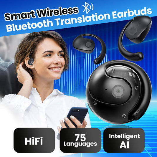 🎧🎁LAST DAY - 50% off🔥HY-T26 Pro Wireless Bluetooth Translation Earbuds