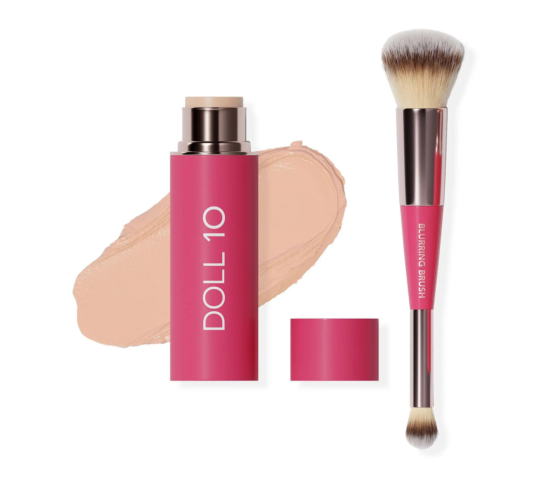 Peptide Blur Stick Foundation met penseel