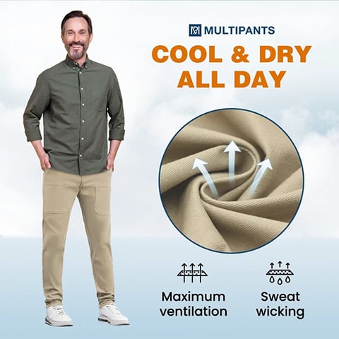 🔥Hot Sale 50%off🔥🔥👖MultiPants – High Stretch Multi-pocket Durable Cargo Pants