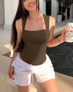 💗2025 Summer Hot Sale💗Sexy Tummy Control Tank Tops Bodysuits