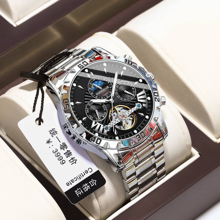 ⌚💧Swiss Brand New Waterproof Automatic Mechanical Watches