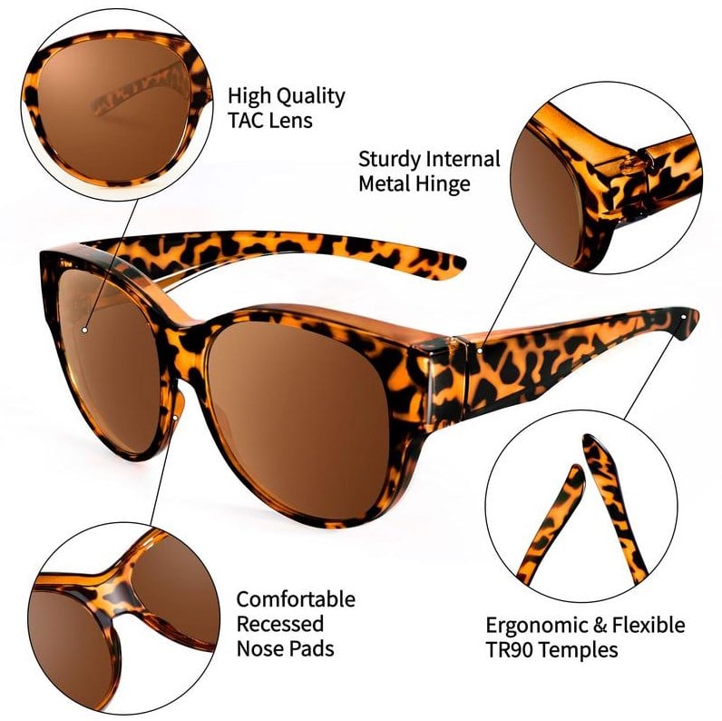 🔥LAST DAY HOT SALE - 50% OFF 🕶2025 New Oversized Cat Eye Sunglasses Polarized UV400 Protection