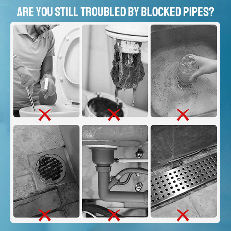 🔥The Choice of 80 Million Families!🔥 Multifunctional and Powerful Odor-removing Pipe Unclogging Agent