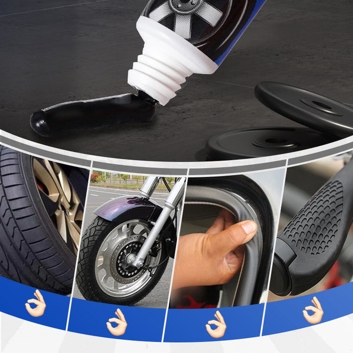 🔥KÖP 1 FÅ 1 GRATIS🔥Väderbeständigt vattentätt flexibelt däckreparationslim