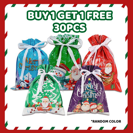 ❣️LAST DAY - BUY 1 GET 1 FREE❣️🎅Christmas Gift Bag With Drawstring🎁