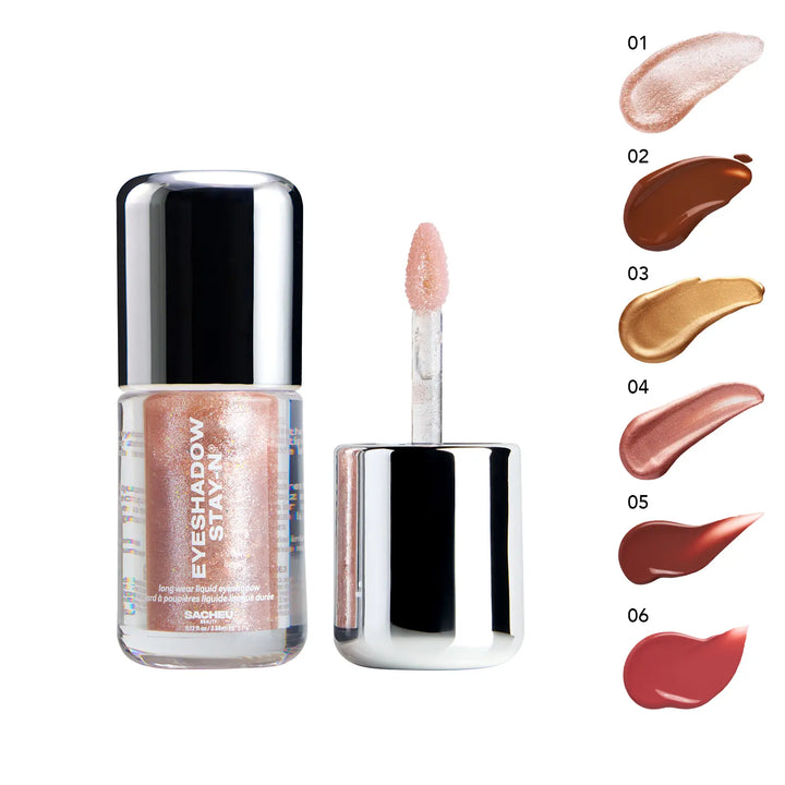long-lasting, crease-proof liquid eyeshadow