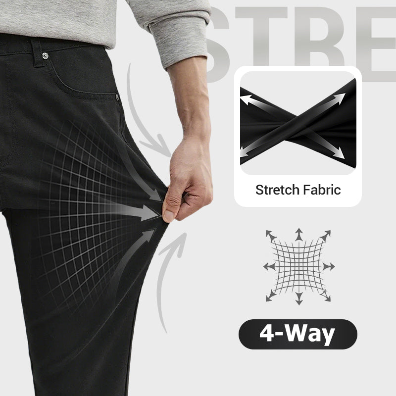 Men’s Slim-Fit Casual Solid Pants – Sleek Solid Tones, Slim Silhouette, Ideal for Easy Pairing 👔