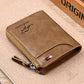 🔥Hot Sale 50% Off🔥🎁Men's Leather Zip Wallet (RFID Protected)✨