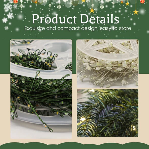 ✨✨LAST DAY SALE 50% OFF!!!✨✨Copper Wire Firecracker Light String