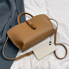 Women's Elegant Solid Color Handbag Crossbody Bag