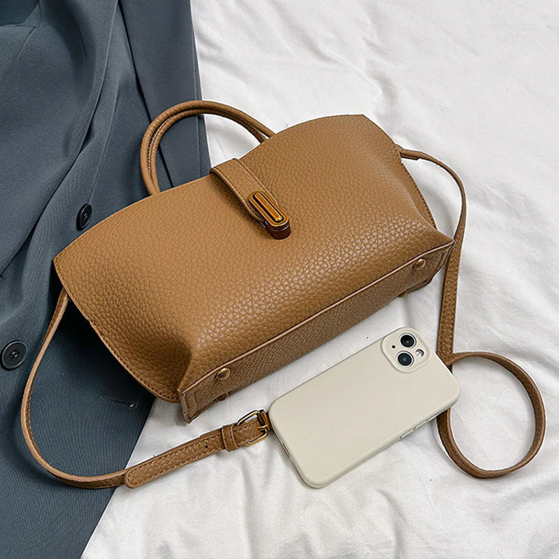 🌸Sale For 50% OFF🌸💎Women's Elegant Solid Color French Style Handbag