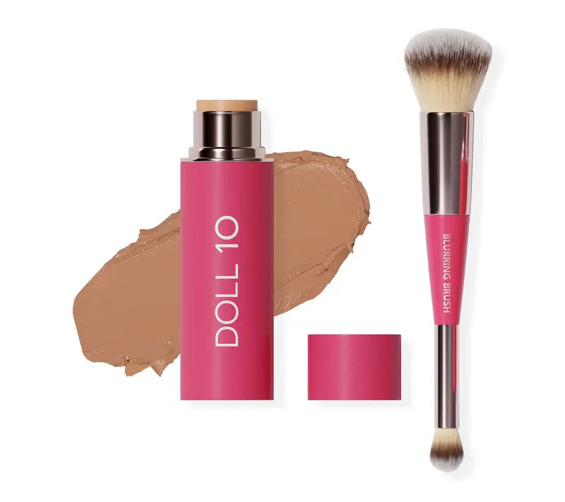 Peptide Blur Stick Foundation met penseel