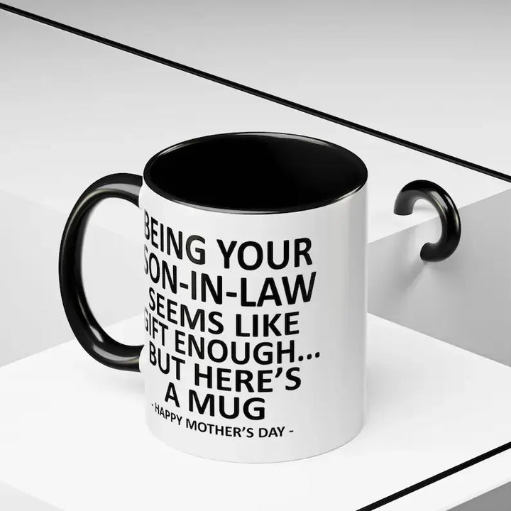 Novelty Ceramic Mug - Funny Gift for Mother