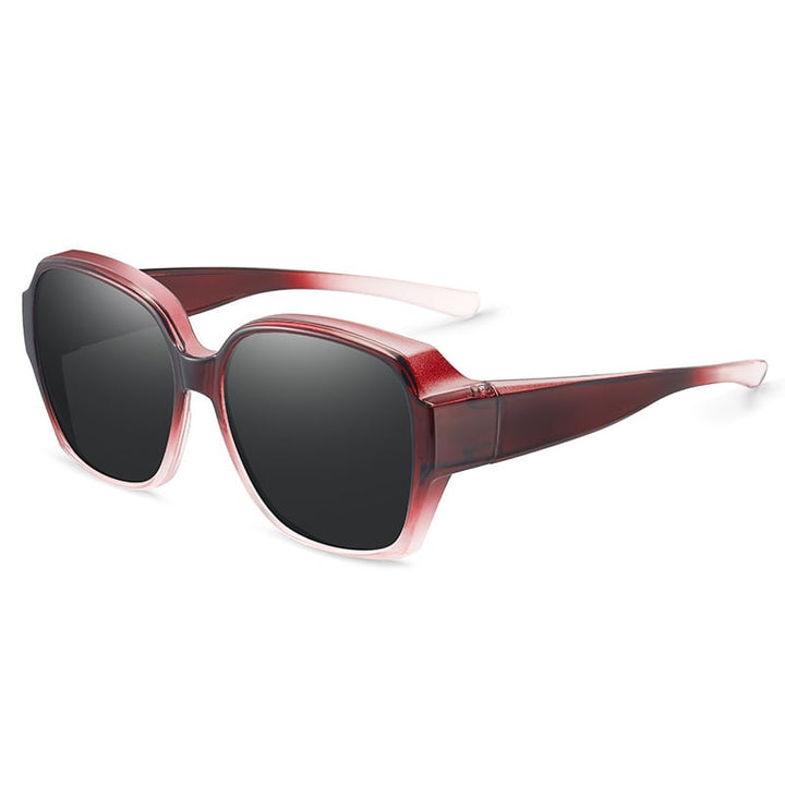 😎Lunettes de soleil à protection UV400 compatibles avec le port de lunettes de vue (Ajoutez 2 ou 4 pièces au panier)