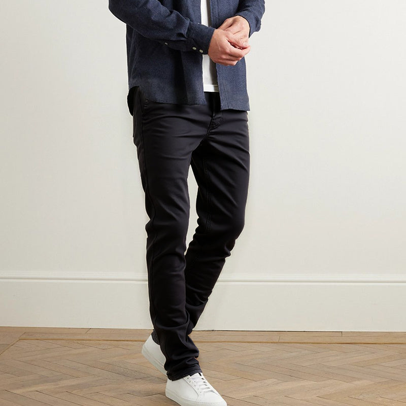 Men’s Slim-Fit Casual Solid Pants – Sleek Solid Tones, Slim Silhouette, Ideal for Easy Pairing 👔