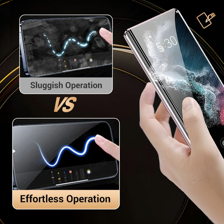 Anti-peeping Magnetic Tempered Glass Double-sided Phone Case For Samsung S25-21 Series