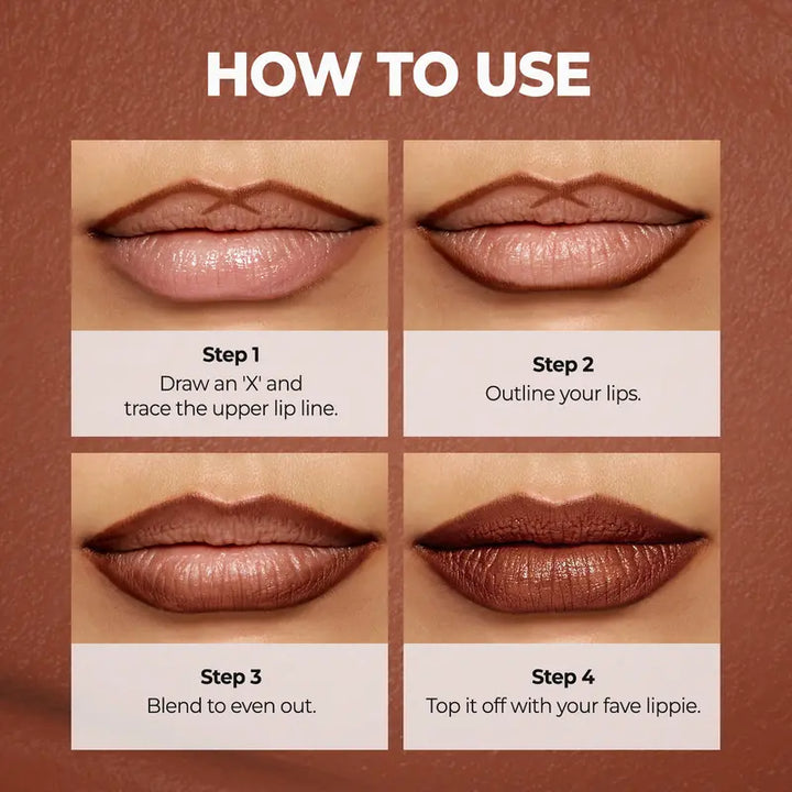 Waterproof Matte Lip Liner Set